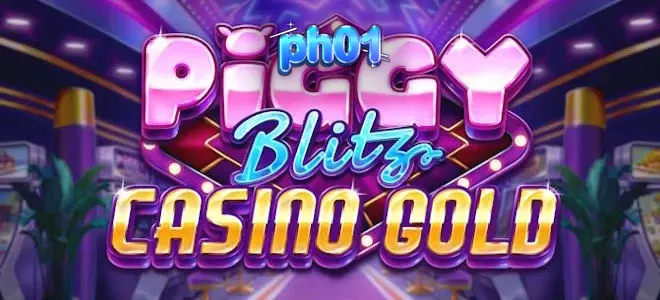 Piggy Blitz Casino Gold slot machine interface